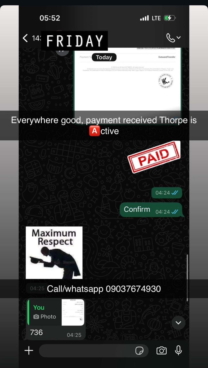 Customer satisfaction message